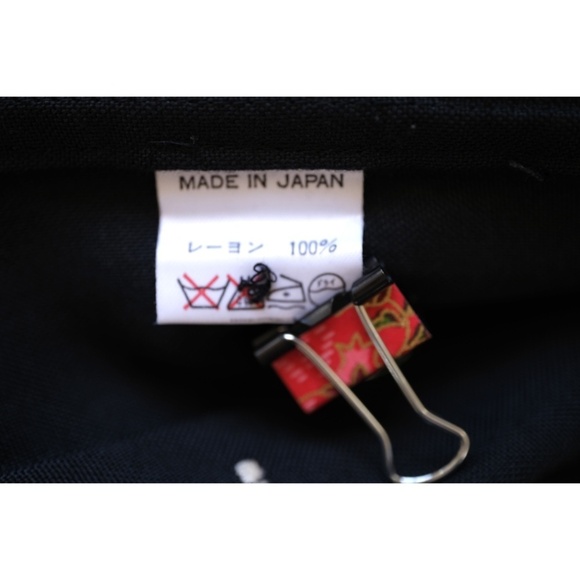 Yohji Yamamoto - 1980s Rayon Embroidered Pin Dot Workshop Shirt - Picture 12 of 16